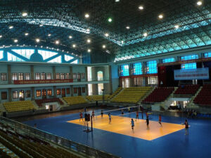 ACEFLEX 2 VINYL SPORTS FLOORING FOR INDOOR VOLLEYBALL COURT